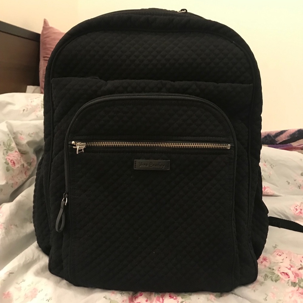Vera Bradley Iconic Campus Backpack Black